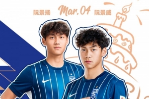 今天是双胞胎兄弟阮景扬、阮景威的生日，祝他们生日快乐！