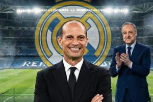 罗体：皇马准备第三次邀请阿莱格里执教，但后者目前在米兰很开心