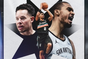 全是你们的！马刺包揽西部月最佳球员/教练/新秀 NBA历史首队！