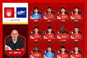 海港新赛季名单：武磊7号、克劳德8号、蒯纪闻47号，无梅伦多