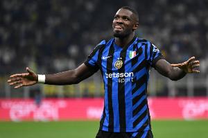 记者：小图拉姆在英超会很吃香，阿森纳完全拿得出8500万欧签他