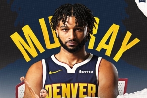 掘金官方晒穆雷数据海报：史上最伟大的得分手之一