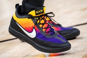 格纹渐变！太阳官方晒出布克新球鞋Book 2 “The Valley”