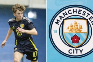 邮报：哈茨16岁中场麦克米金今夏将加盟曼城，总价200万镑