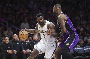 火锅盛宴！湖人全场送12次封盖 最后时刻连续切帽锡安