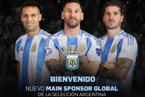 官方：谷歌Gemini成为阿根廷队全球主要赞助商