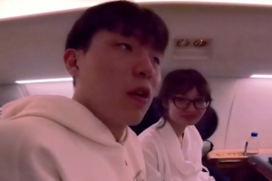 克林根&杨瀚森全明星赛出发Vlog  小杨携女友出镜 乘坐私人飞机