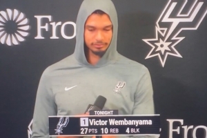 背靠背击败活塞和快船！文班：这是我篮球生涯中最棒的30个小时