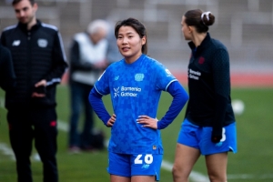 沈梦露伤愈复出替补登场，时隔354天再次为勒沃库森女足出战