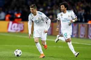 马塞洛：有次友谊赛背后偷偷绊倒C罗他气坏了 他是工作狂是外星人