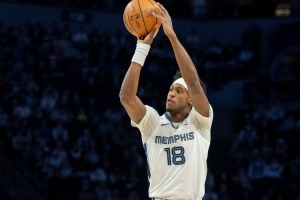 啊？这对吗？灰熊首节41-23领先快船18分 三分球神准18中10！