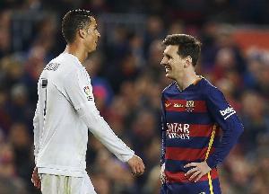 欧冠1/8决赛历史射手榜：梅西29球居首，C罗25球次席