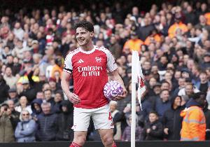 赖斯：大家纷纷效仿我们的角球真奇怪，但都没有达到我们的水平