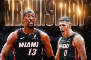 历史第二对！阿德巴约&丰泰基奥单场合砍100+ 比肩大帅&阿特尔斯