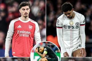 八强几队？英超6/6晋级欧冠16强，首回合5客场1平4负下周谁能翻盘