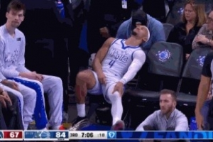 命途多舛！萨格斯追防与萨尔对膝盖受伤下场