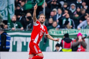 5场9球1助攻！凯恩当选拜仁2月队内最佳，本赛季第三次获此荣誉