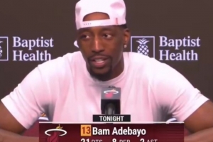 阿德巴约：我是科蜜我当然要努力破纪录 换作科比他也不会停下来