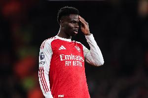 电讯报分析萨卡状态下滑：与约克雷斯不来电 厄德高+哈弗茨伤缺