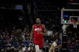 50%精华！杜兰特半场12中6拿到14分5板 但连续遭马特科维奇大帽