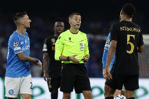 曼城VS皇马次回合裁判安排：法国裁判组执法，主裁判蒂尔潘