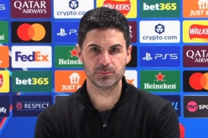 阿尔特塔：我们还有四五次机会打进第三球 埃泽找到了节奏