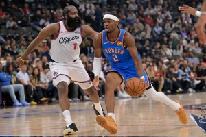 白巧克力：SGA和哈登都有造犯规的能力 NBA的裁判很难做