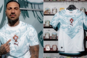 葡萄牙发布世界杯客场球衣，设计灵感源自海洋与超级英雄