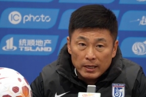 李国旭：感谢队员在困难期顶住压力，在主场队员竞技状态就是好