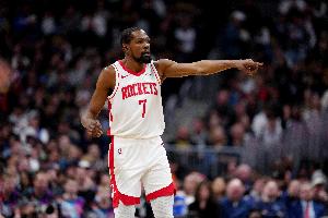 KD得分超乔丹？ESPN预测明日胜率：背靠背的火箭55.4% 热火44.6%