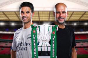 必有一项纪录被破！阿尔特塔温布利不败，瓜帅4进联赛杯决赛全胜