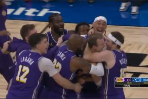 跌宕起伏！湖人魔术最后50秒神级剧情回顾 神射肯纳德笑纳绝杀！