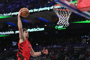 赛季突破分球助攻数：阿夫迪亚140次居首 威少2 亚历山大3 哈登5