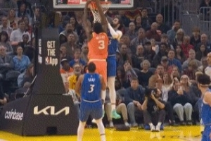 无视补防！拖布顺下接米切尔妙传双手隔扣比塔泽