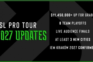 ESL官宣：2027年旗下大赛均改为“八强淘汰赛”