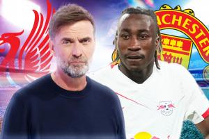 太阳报：克洛普向利物浦推荐迪奥曼德，莱比锡标价1亿欧