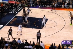 梅开二度！布雷亚输送炮弹 马卢阿奇垂直上升空接暴扣