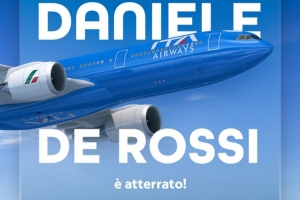 致敬传奇！意大利航空将一架客机命名为“德罗西”号