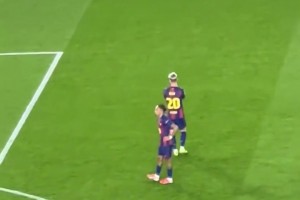 尽管输球了，但今晚的诺坎普球场气氛依然很好