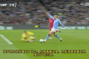 英超裁判专家：哈兰德这个是误判，应该是点球