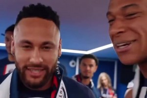 为数不多的温馨！姆巴佩昔日兴奋地向镜头介绍梅西和内马尔！