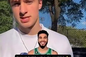 今天刚好对上了！弗拉格此前快问快答：最喜欢的球员是塔图姆！