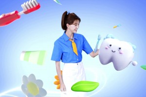 天足新人宋雪莹昔日少儿频道画面：你知道自己有多少颗牙齿吗？