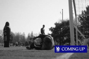 切尔西发布英超备战埃弗顿赛前训练，桑切斯英超百场纪念！