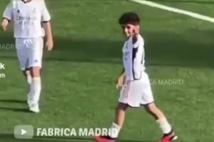 皇马11岁神童大卫·桑切斯，被球迷称为皇马自己的梅西